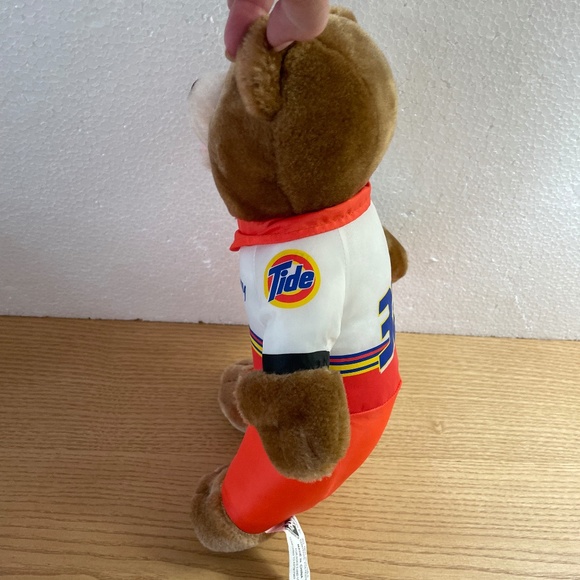 Nascar Ricky Craven Number 32 Racing Advertising Plush Bear Tide Downy 15” Rare! - Picture 2 of 11